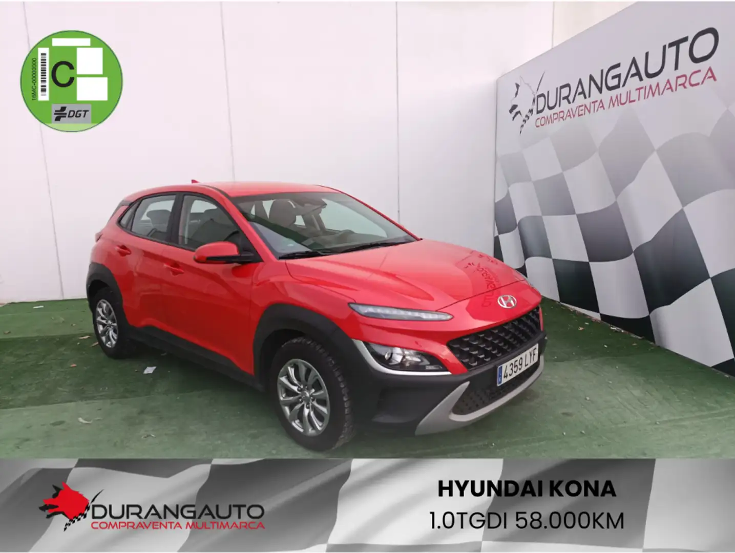 Hyundai KONA 1.0 TGDI Klass 4x2 Rojo - 1