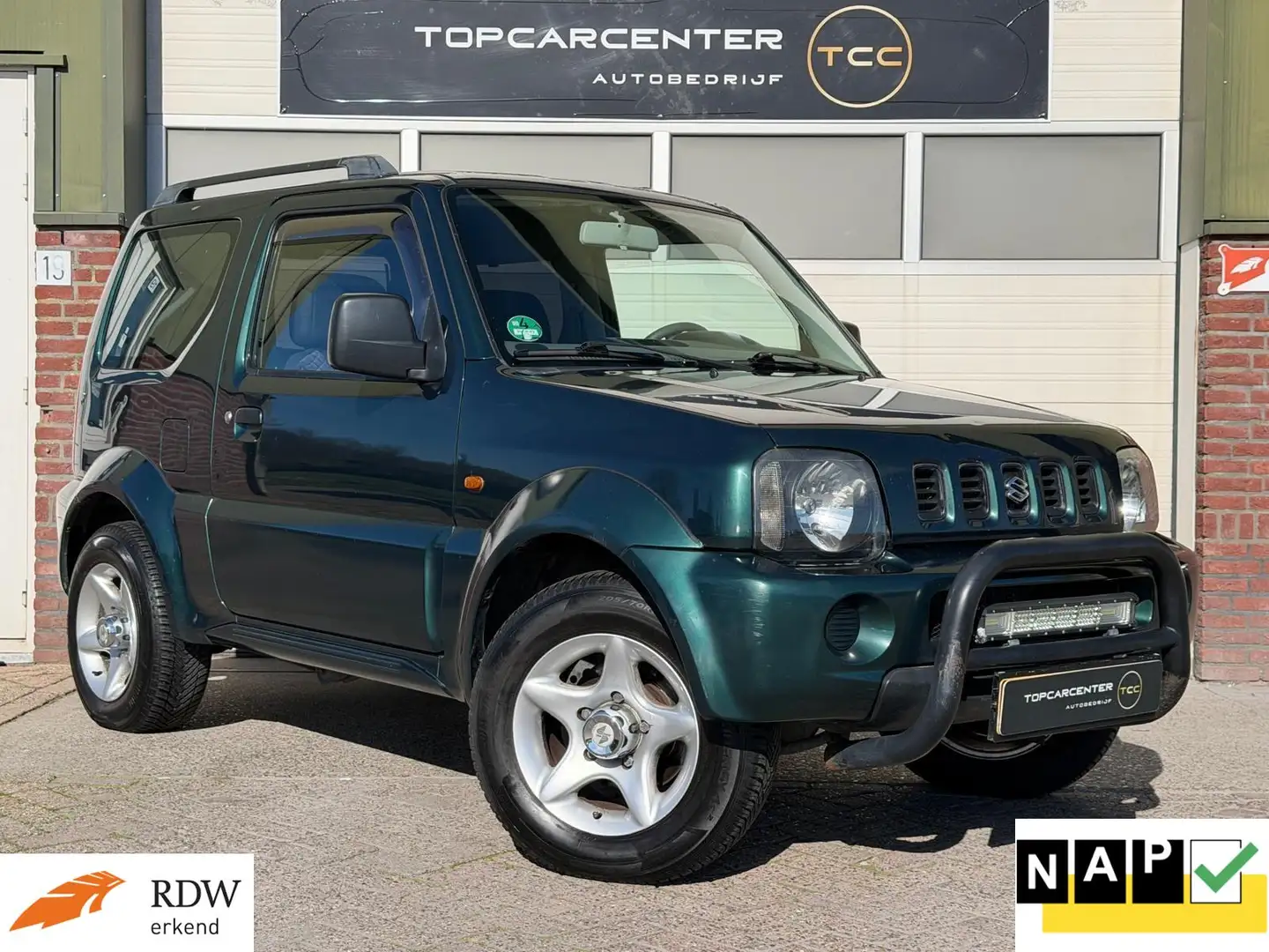 Suzuki Jimny 1.3 JLX/AUT/LM.VELG/ELEK.RAMEN/APK/NAP Grün - 1