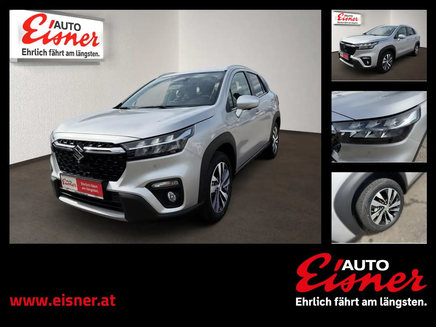 Suzuki S-Cross 1.4 Hybrid ALLGRIP flash ABS ESP Silber - 1
