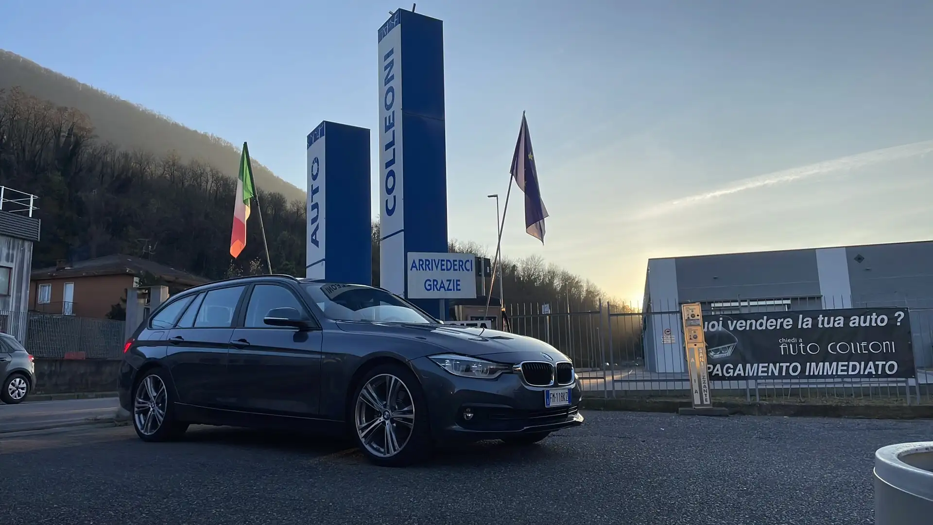 BMW 320 Serie 3 F31  Touring 320d Touring Sport Grigio - 1