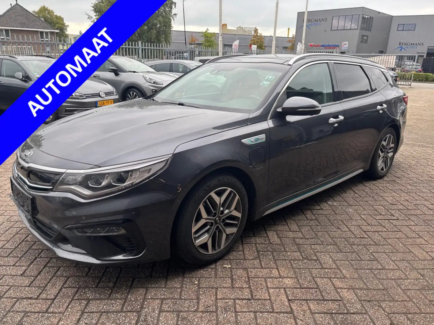 Kia Optima Sportswagon 2.0 GDI PHEV Exec.L PLUG-IN 6 MND GAR Gris - 1