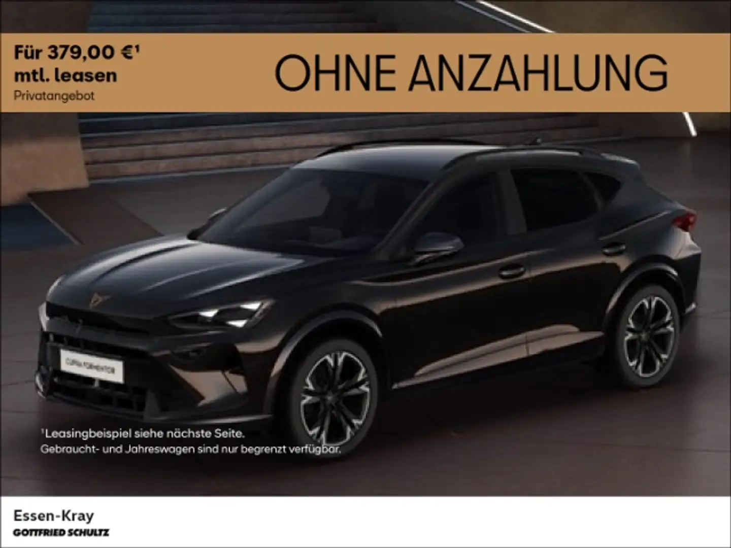 CUPRA Formentor 1.5 eTSI DSG AHK Sennheiser Pano Schwarz - 1