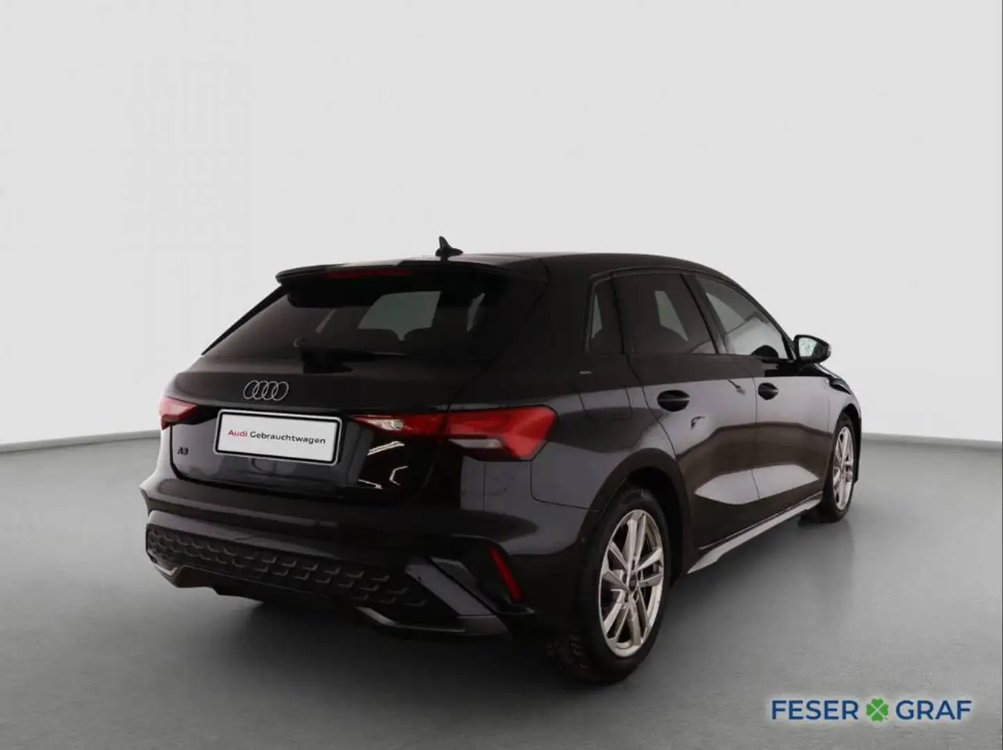 Audi A3 35 TDI Sportback S tronic S line/Rück.Kamera/Navi Schwarz - 2