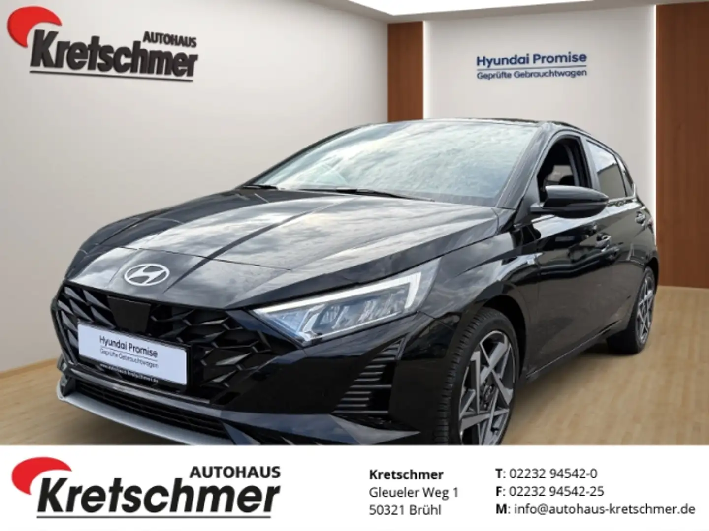 Hyundai i20 Prime 1.0 T-GDI DCT LED NAVI PDC BOSE GANZJAHRESRE Noir - 1