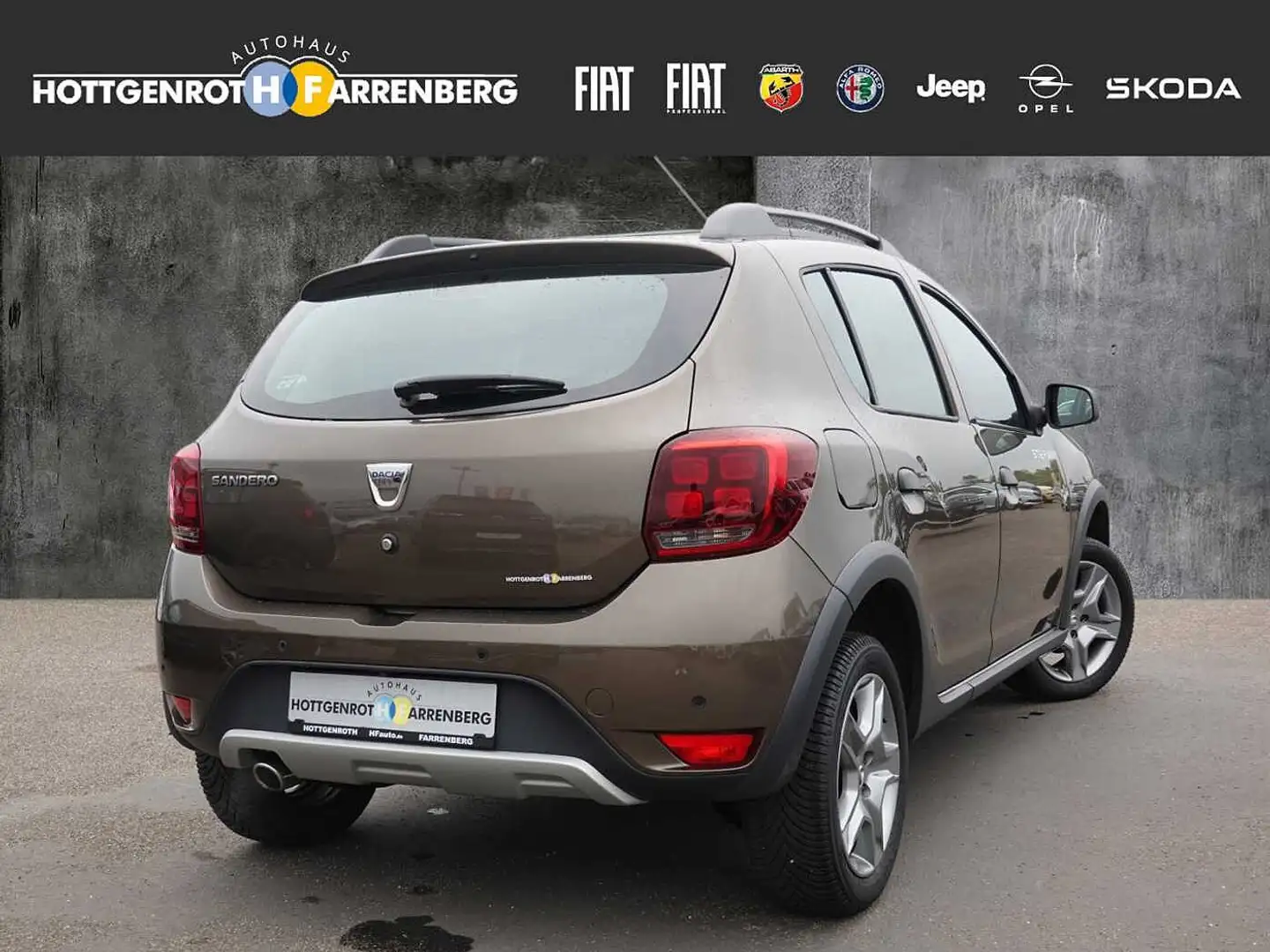 Dacia Sandero Stepway TCe 90 Easy-R Prestige Automatik Braun - 2