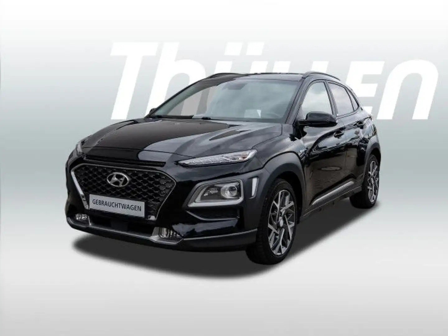 Hyundai KONA 1.6 Hybrid Premium " Navi-ASCC" Bluetooth LED Чёрный - 1