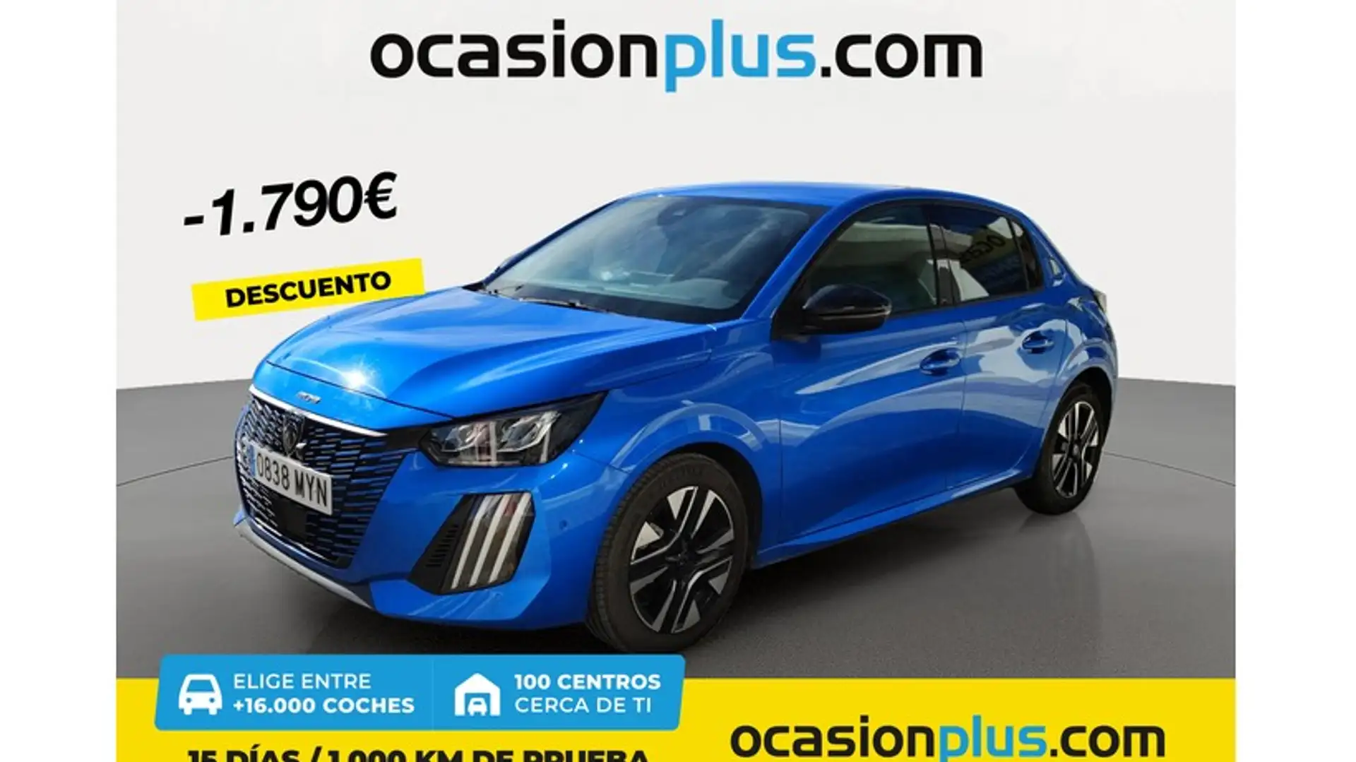 Peugeot 208 1.2 Puretech S&S Allure 100 Azul - 1