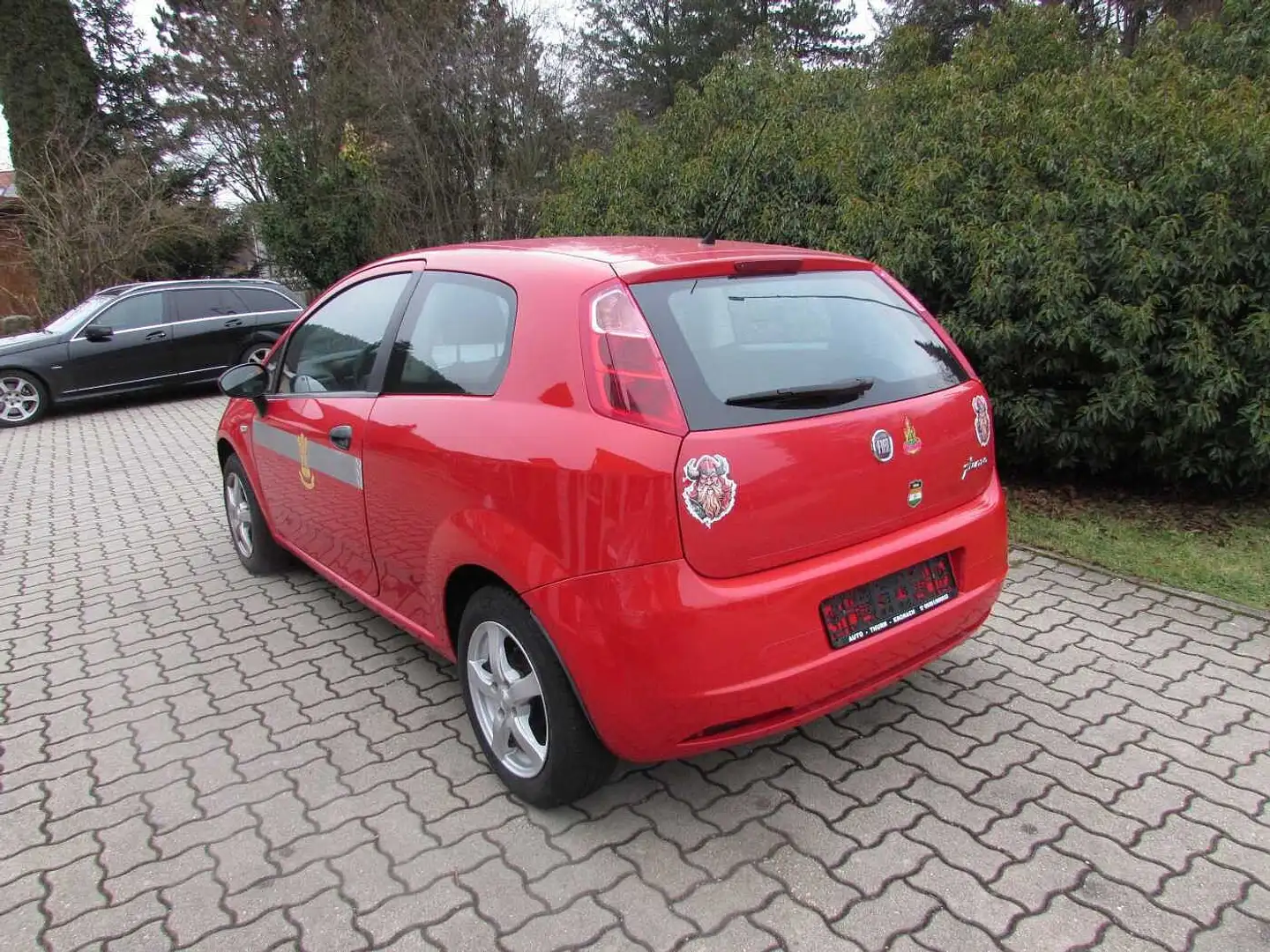 Fiat Punto 3-Türer 1.2 8V 'Klima/CD/LM' Roşu - 2