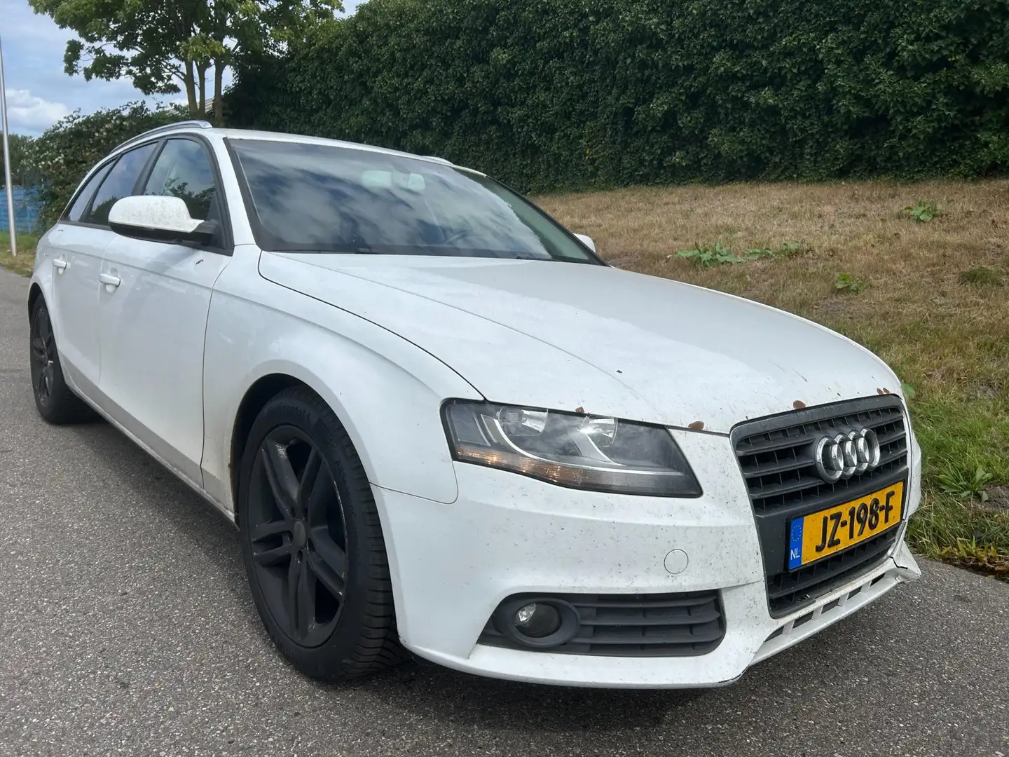 Audi A4 Avant 2.0 TFSI Pro Line S Rijdt en schakelt goed ! Wit - 1