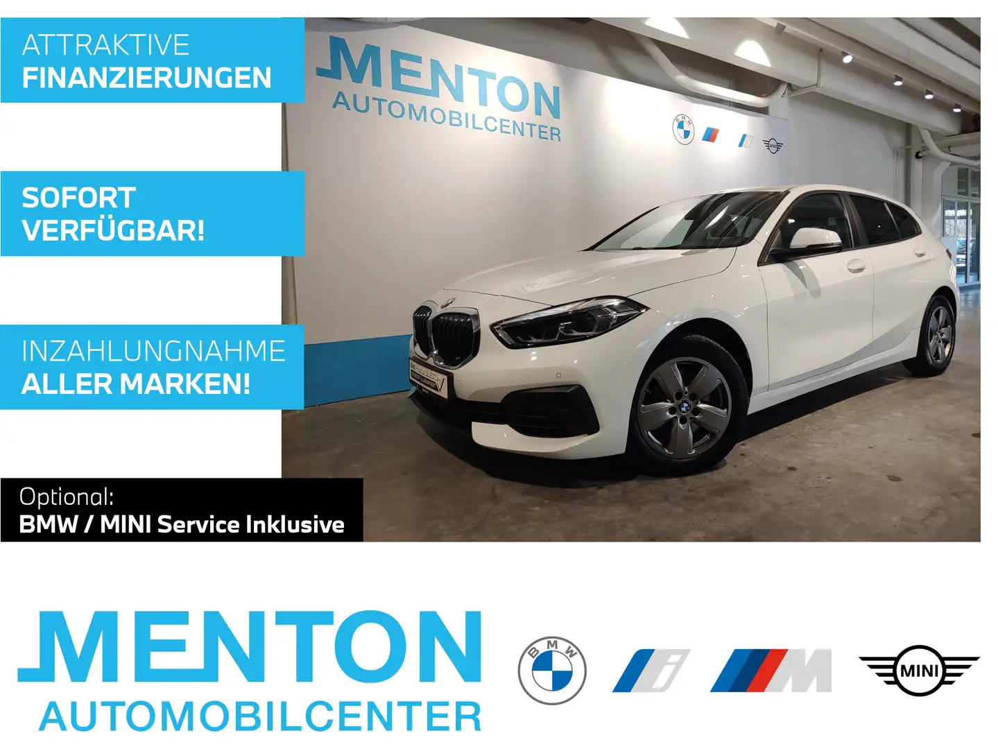 BMW 118 d LCProf./LED/PDC/Shz/Komfortzg. Weiß - 1