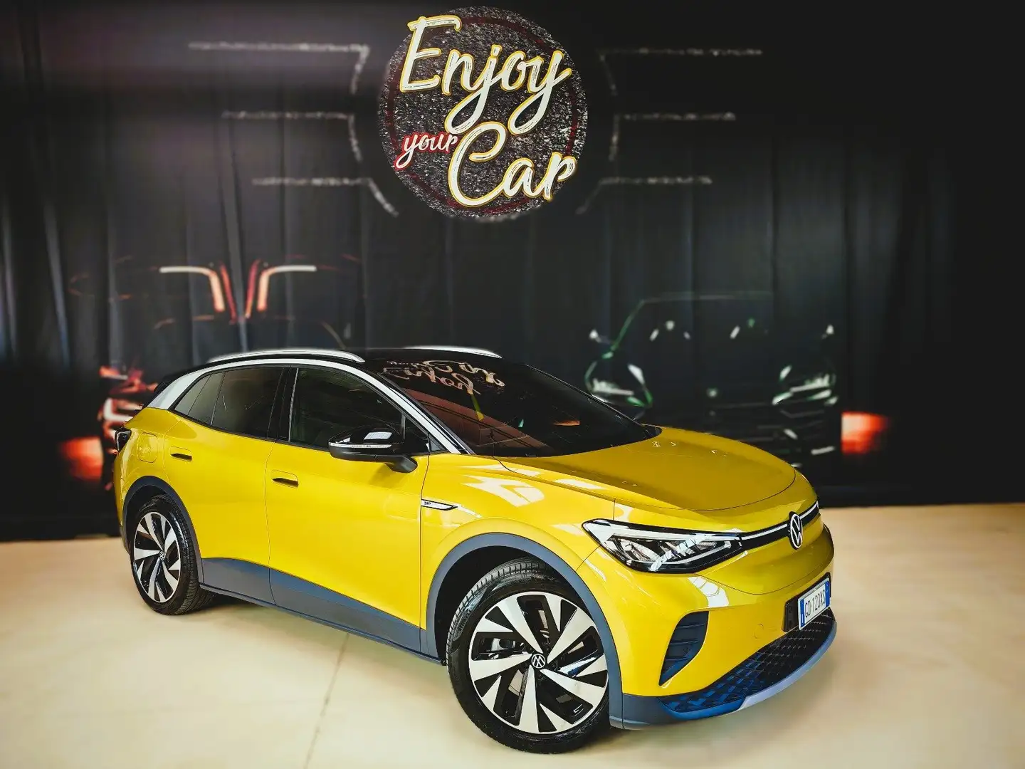 Volkswagen ID.4 ID.4 77 kWh 1st edition 204cv Jaune - 1
