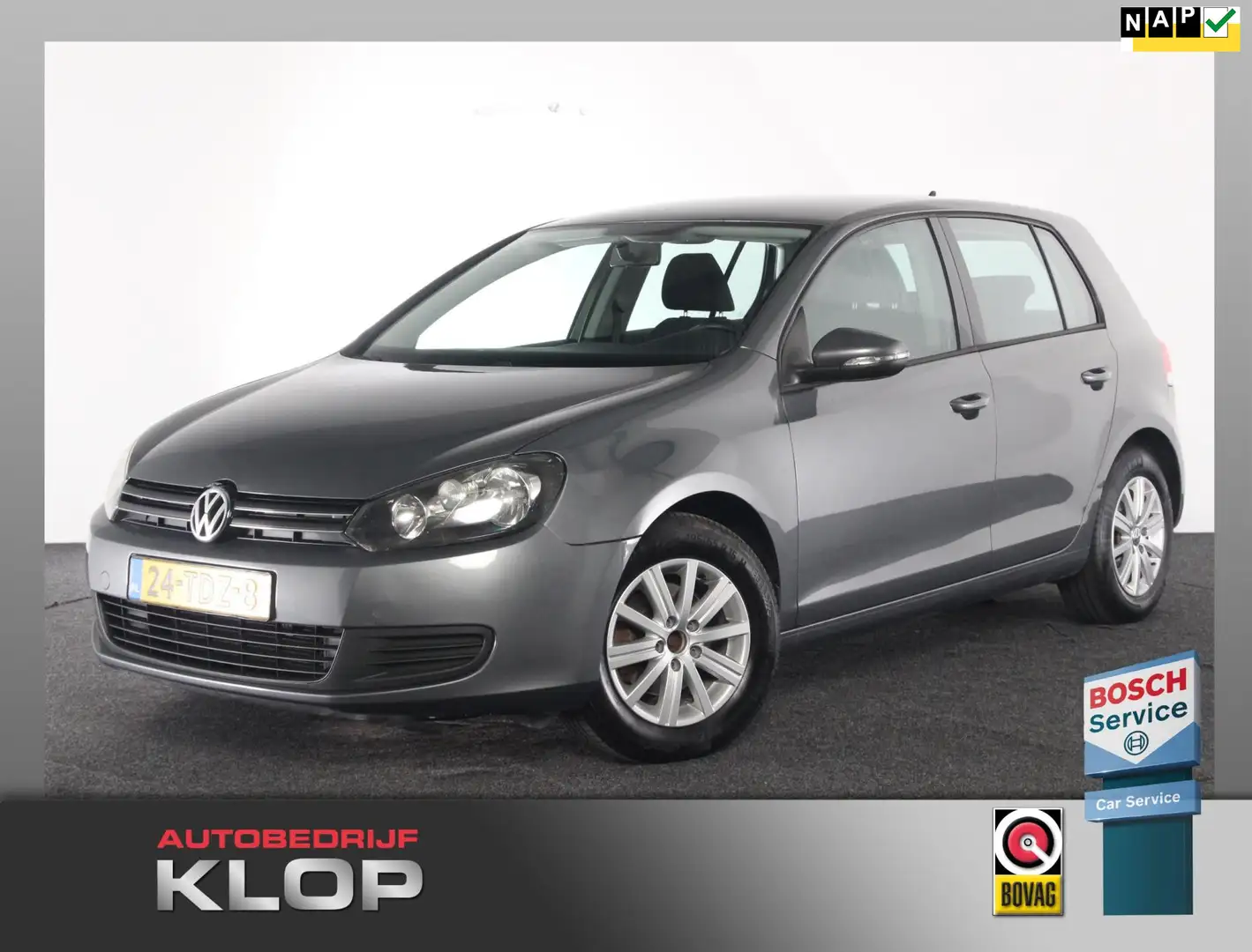 Volkswagen Golf 1.6 TDI Comfortline BlueMotion Grijs - 1