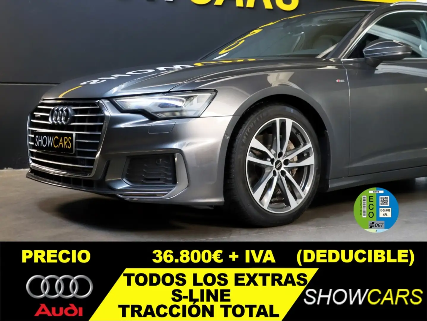 Audi A6 Avant 45 TFSI Sport quattro-ultra S tronic Gris - 1
