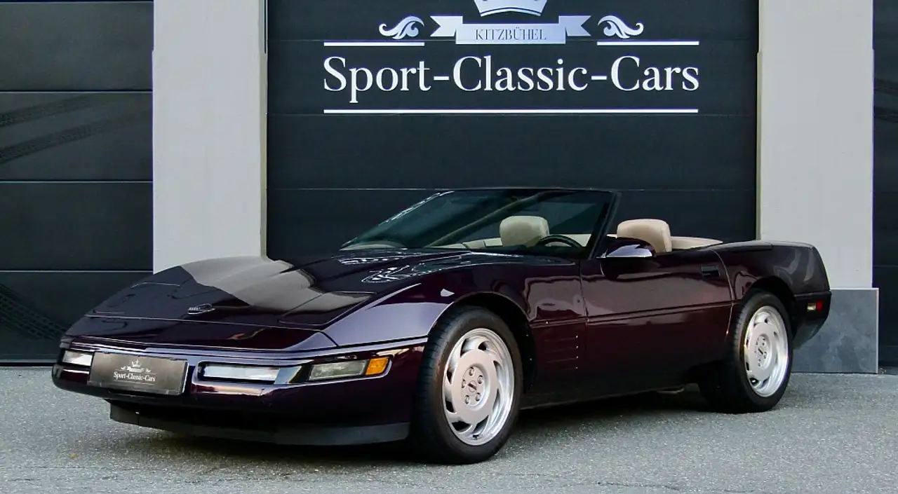 Corvette C4 Cabrio 1.Besitz Oldtimertypisierung!, foto 4