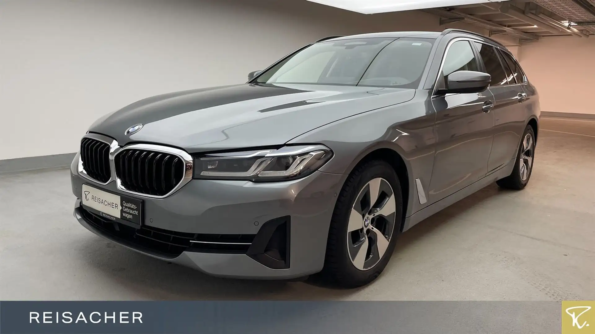 BMW 520 d A Tou LCProf ACC PA DA HUD Laser Gris - 1