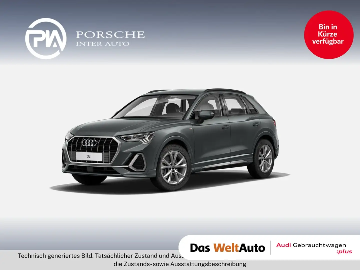 Audi Q3 35 TFSI S line exterieur Grau - 1