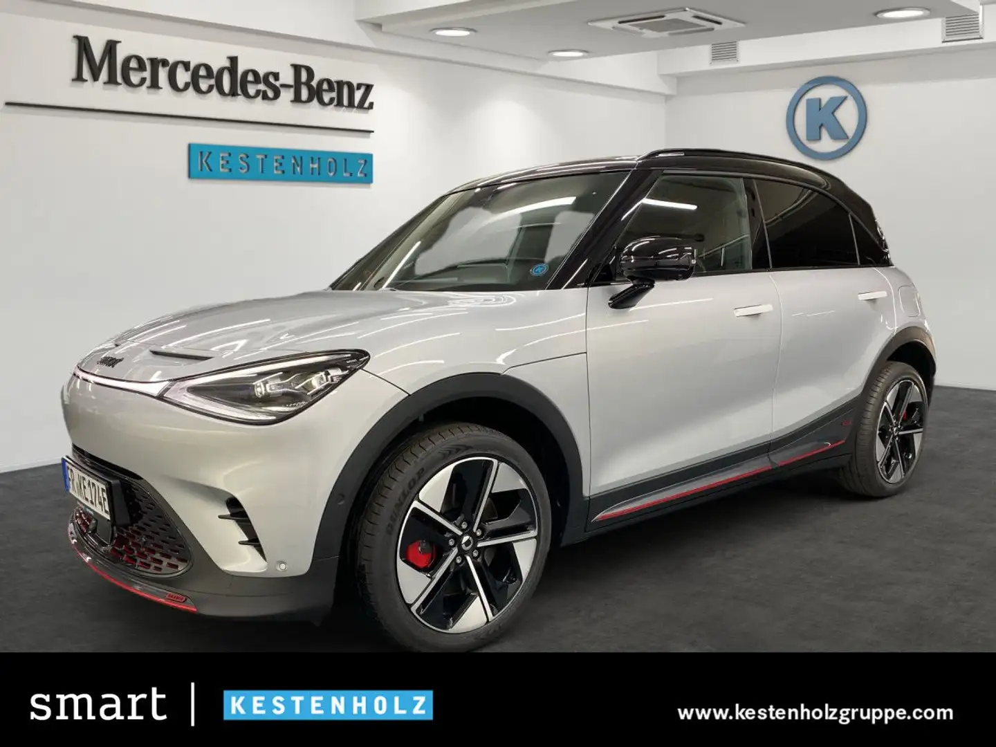 smart #1 Smart #1 Brabus LEDER+360°+SOUNDSYSTEM+PANO+HUD Argintiu - 1