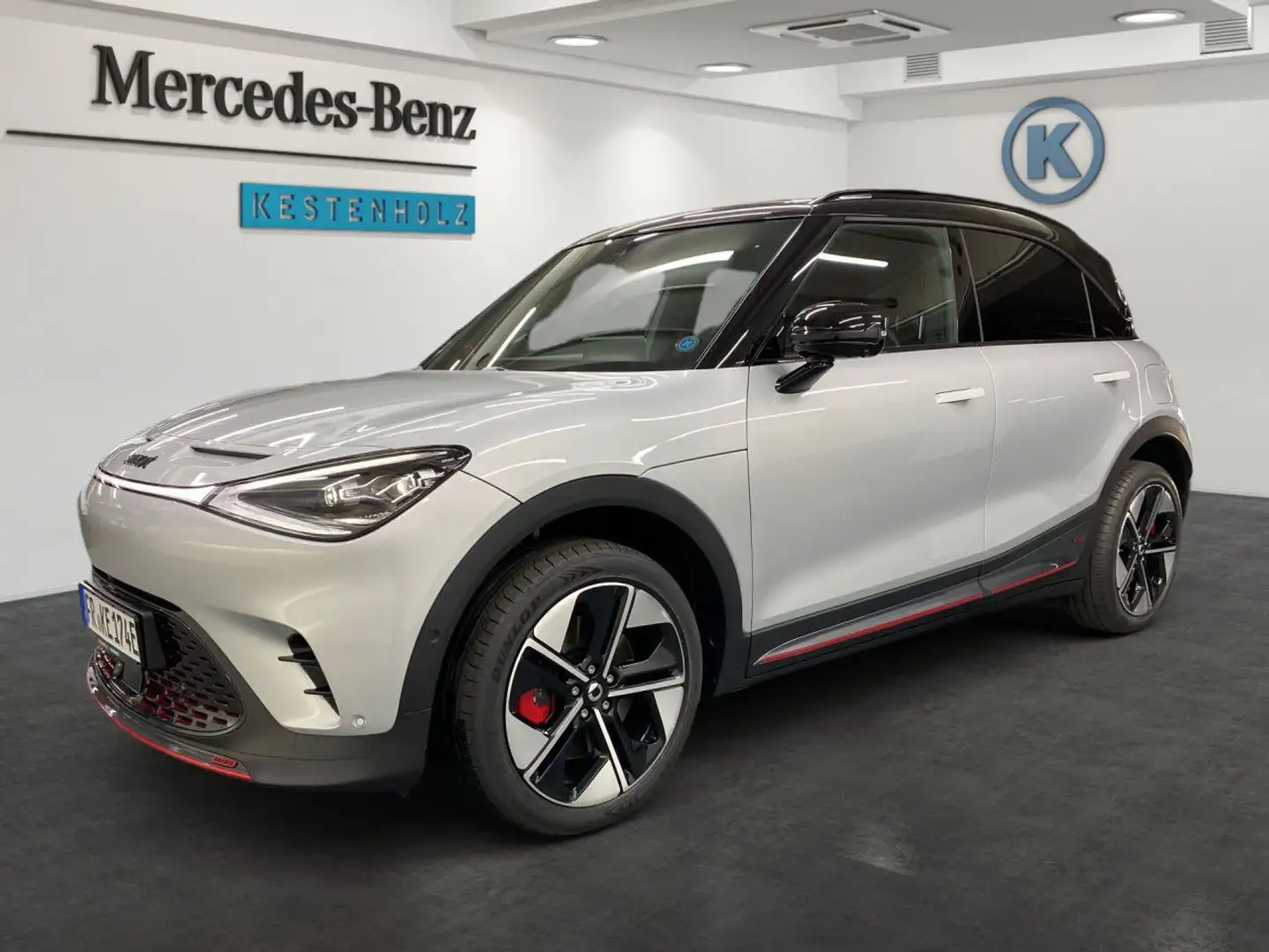 smart #1 Smart #1 Brabus LEDER+360°+SOUNDSYSTEM+PANO+HUD Argintiu - 2