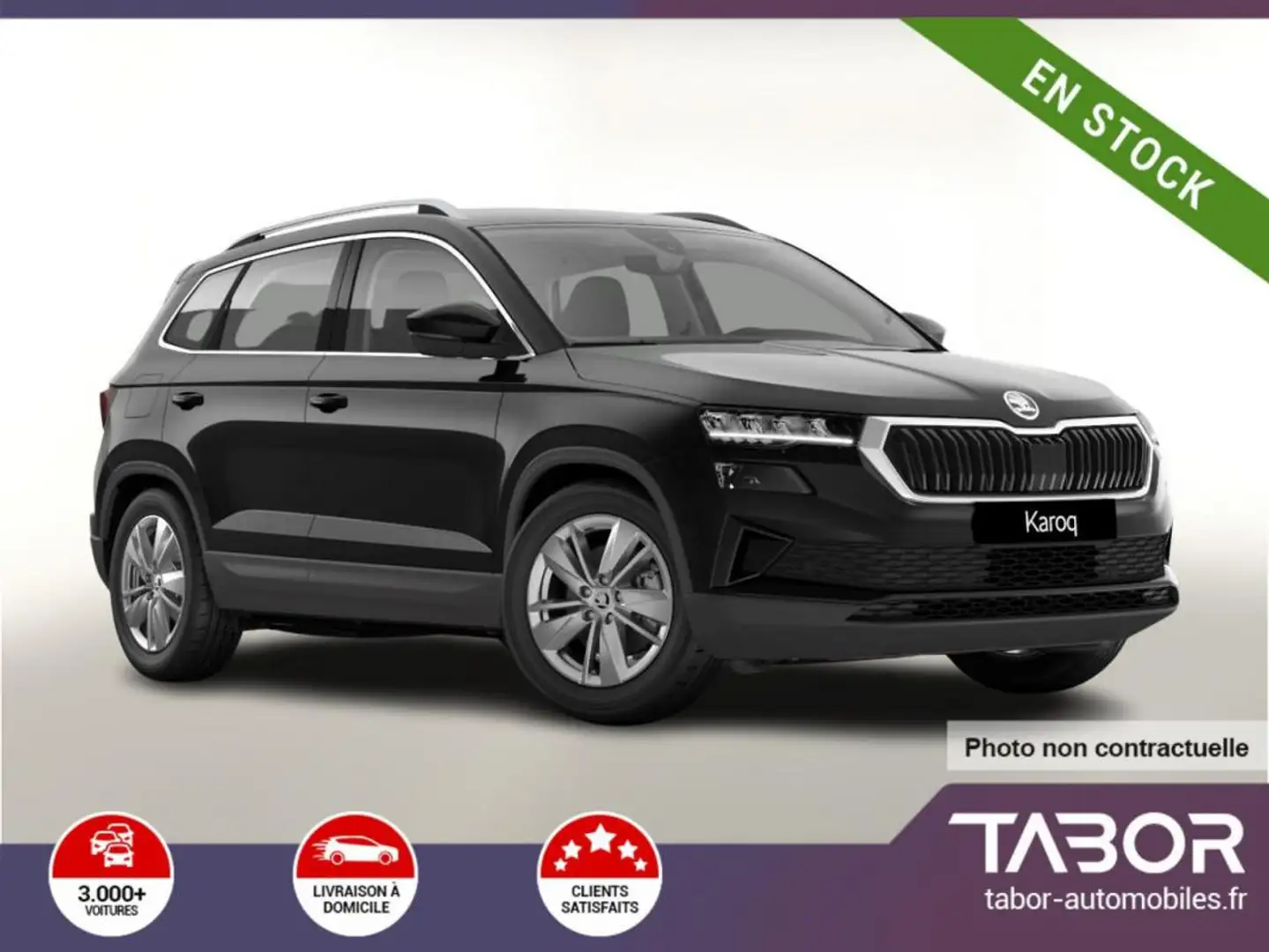 Skoda Karoq TSI 150 DSG Selection LED ACC GPS Noir - 1