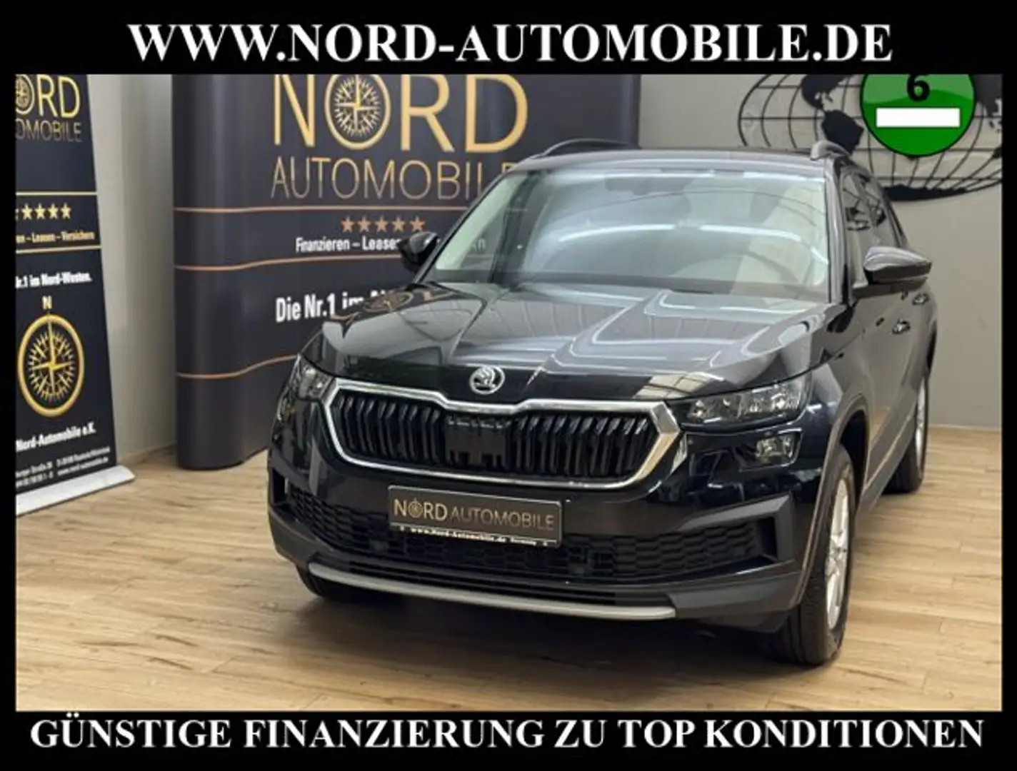 Skoda Kodiaq Ambition 2.0 TDI DSG Virt.Cockpit/AHK/Kam Ambition Negru - 1