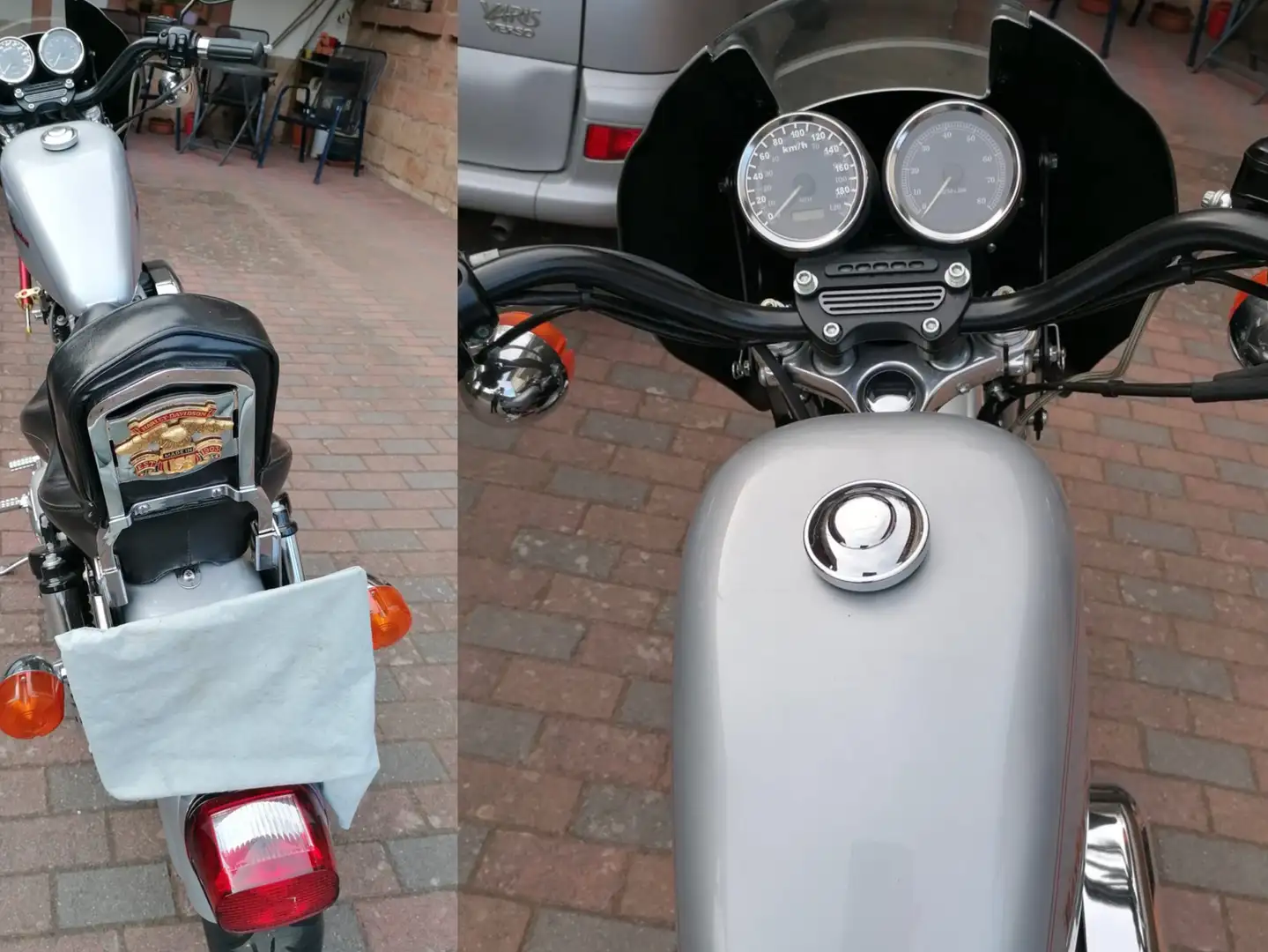 Harley-Davidson Sportster 1200 XLH 1200S Sportster Sport Silber - 1