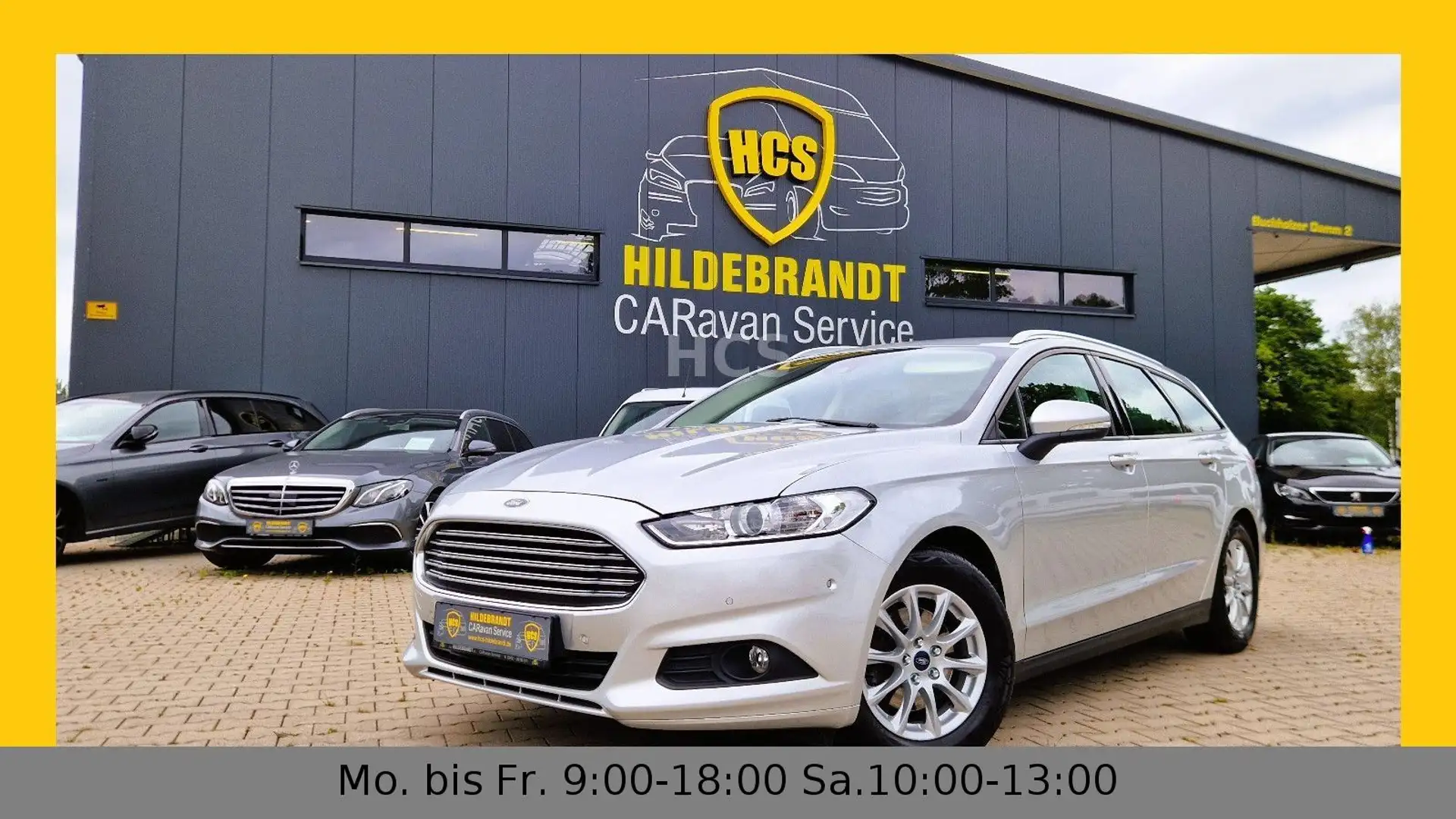 Ford Mondeo Turnier AHK Navi Tempomat Einparkh. Silber - 1