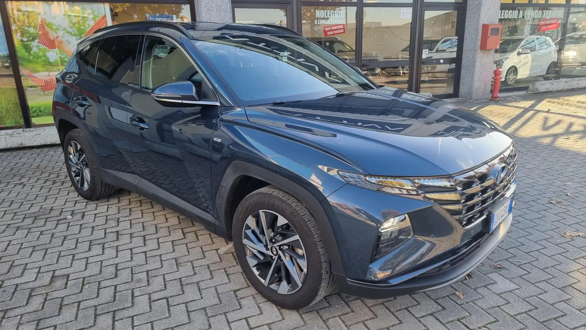Hyundai TUCSON 1.6 crdi 48V X-LINE Bleu - 1