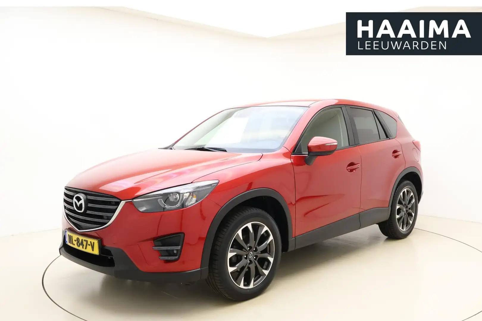 Mazda CX-5 2.0 SkyActiv-G 165 GT-M Line 2WD Automaat | Naviga Rood - 1