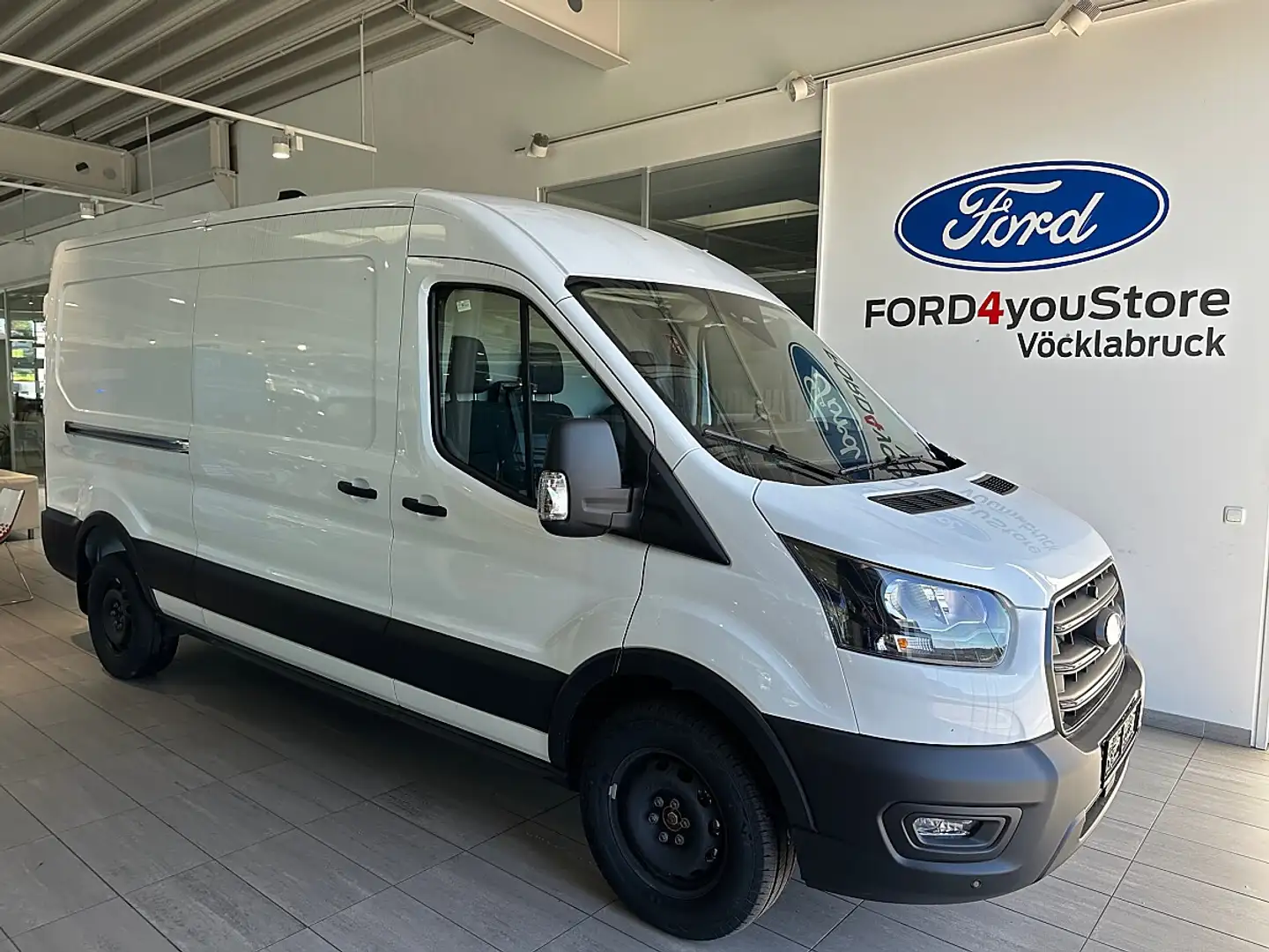 Ford Transit Transit Kasten 2,0 EcoBlue L2H2 350 Trend Weiß - 1