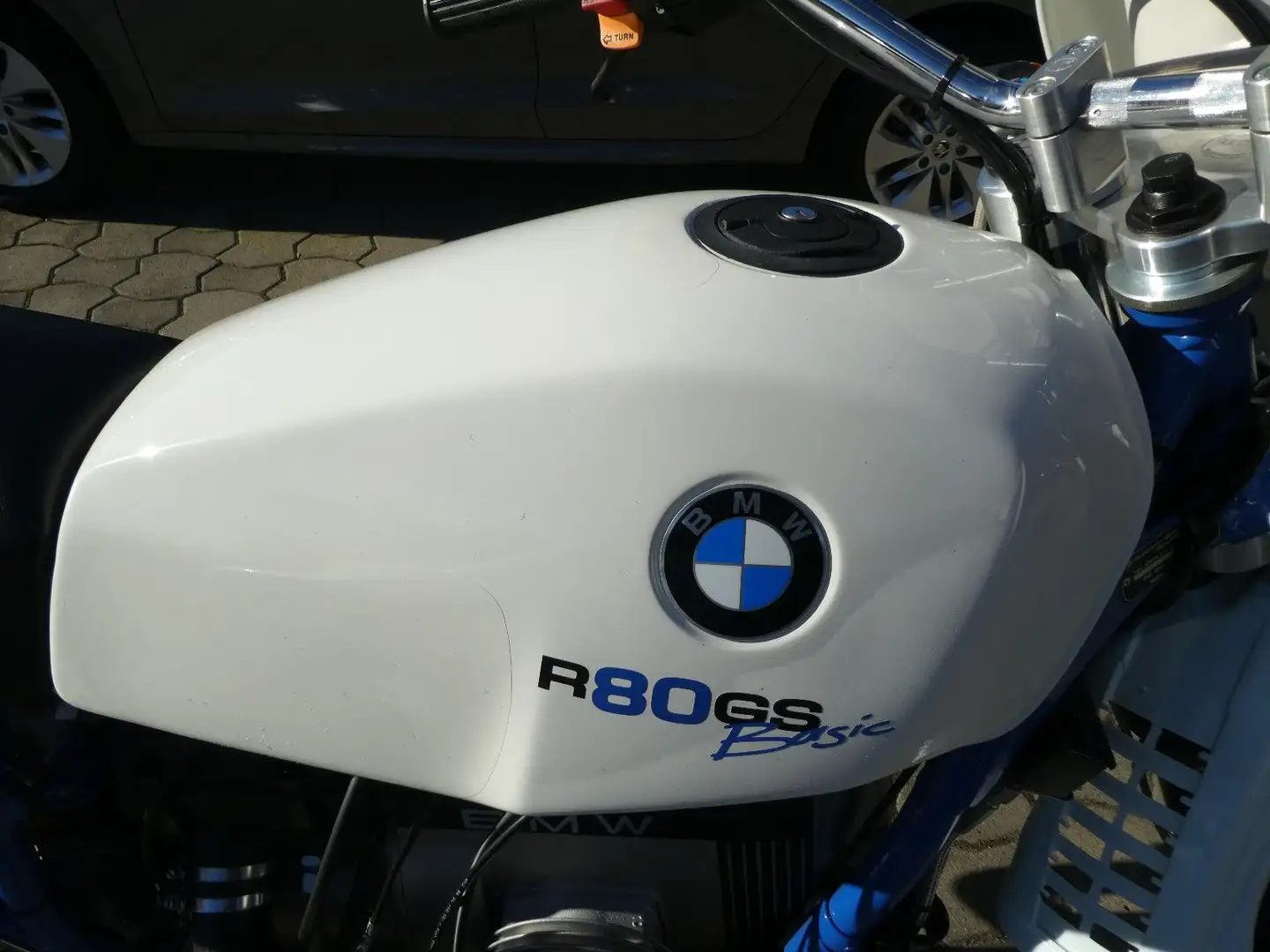 BMW R 80 GS Basic Gletter *Orig. 500km* NEUZUSTAND Fehér - 2