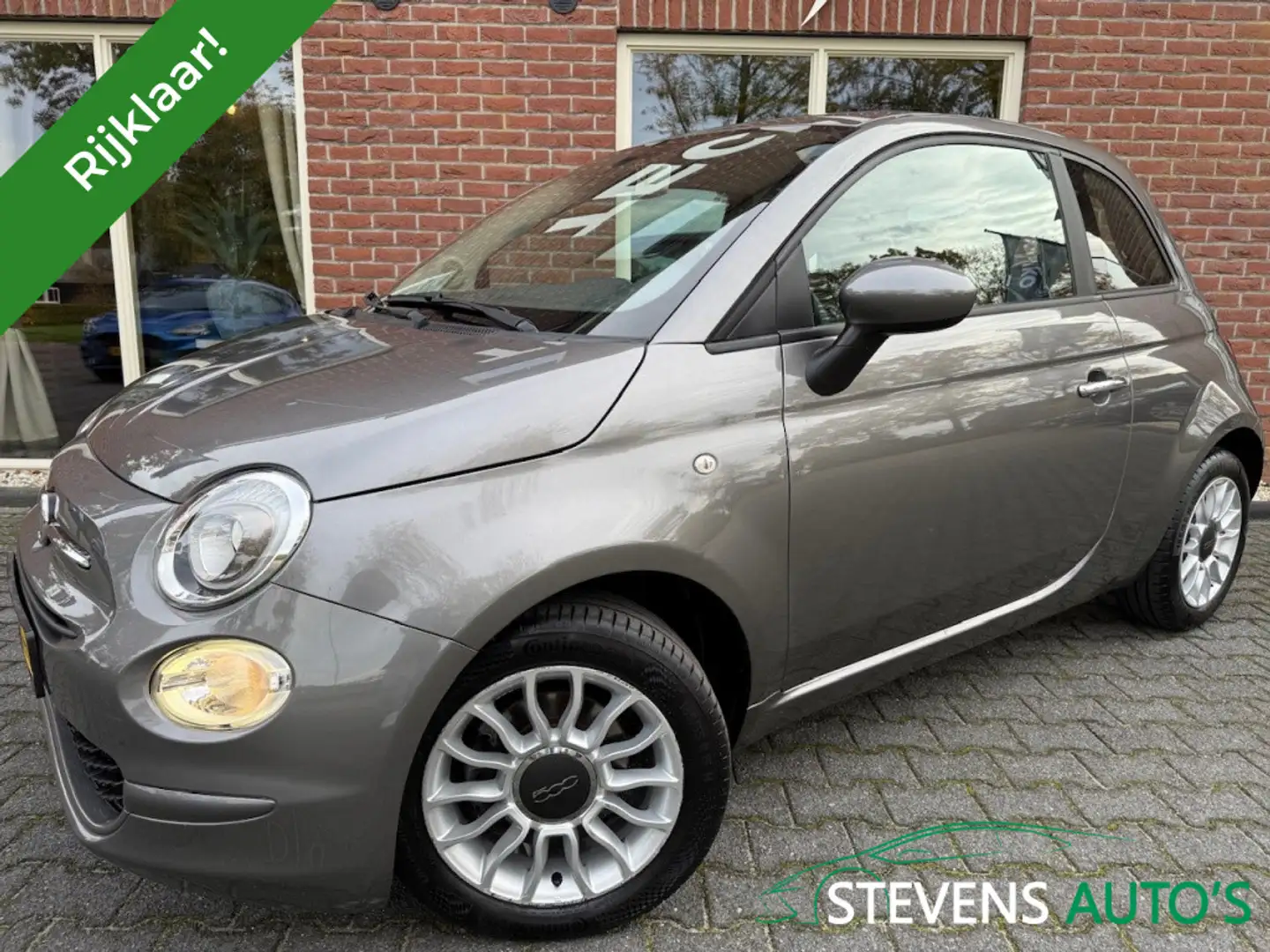 Fiat 500 1.0 TwinAir Pop RIJKLAAR / AIRCO / RADIO / LMV / E Grigio - 1