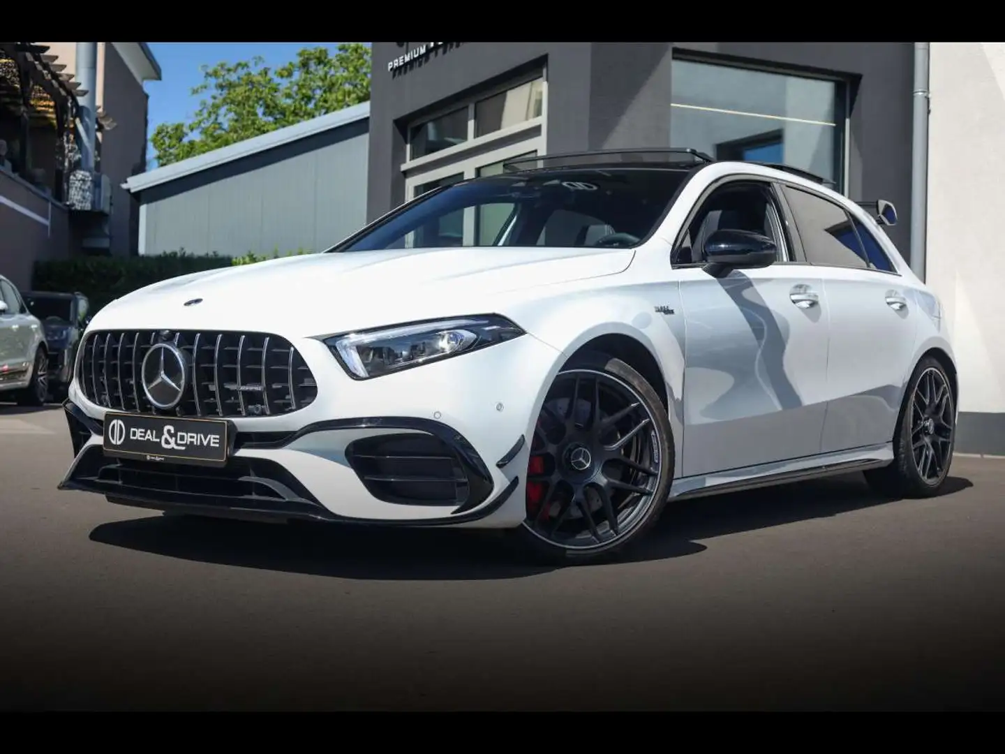 Mercedes-Benz A 45 AMG S AMG 4M AERONIGHT360BURMPERF SITZEABGAS Blanc - 1