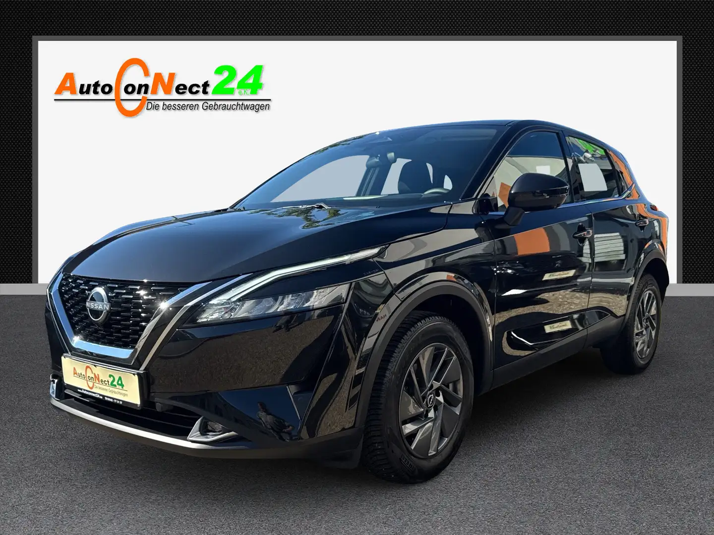 Nissan Qashqai Accenta *Xtronic/SHZG/Navi/360-Kamera/ICC/LED* Noir - 1