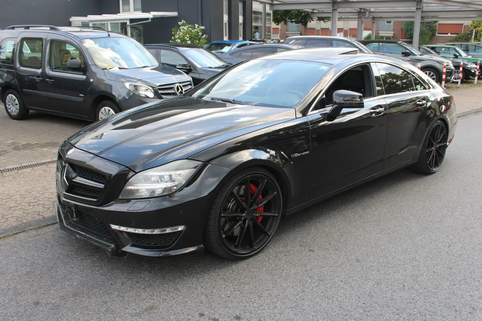 Mercedes-Benz CLS 63 AMG *CARBON*LEDER*ESSD*B&O*MAX VOLL!! Noir - 1