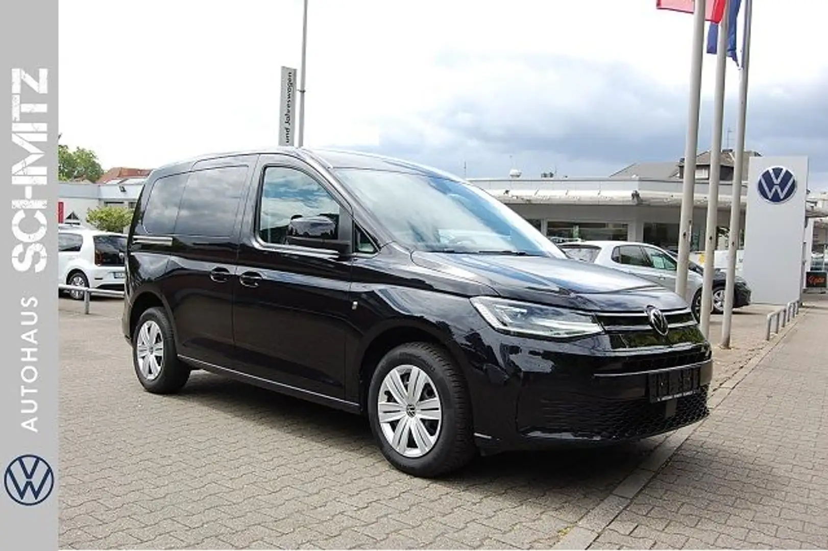 Volkswagen Caddy Benziner Klima LED Noir - 1