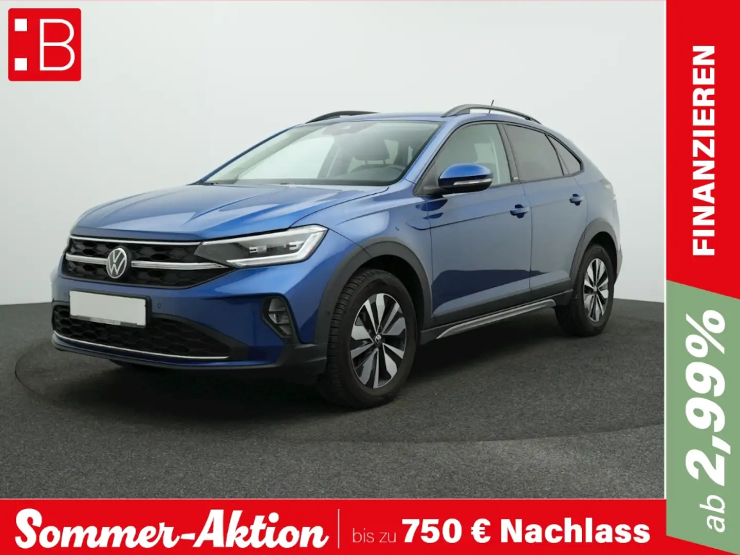 Volkswagen Taigo 1.0 TSI DSG Move MATRIX-LED NAVI AHK ACC KAMERA PA Blau - 1
