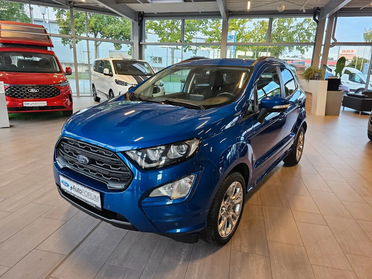 Ford EcoSport ST-Line Navi Blau - 2