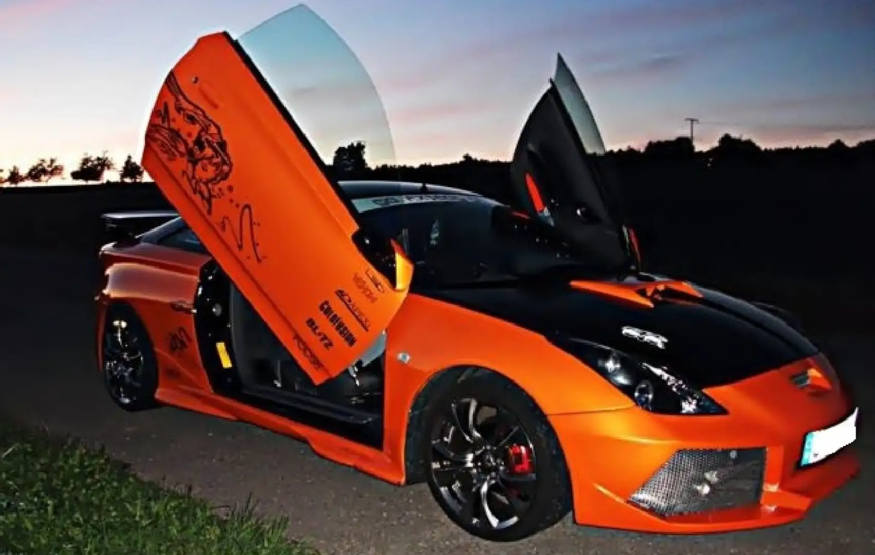 Toyota Celica Celica S Оранжевий - 1