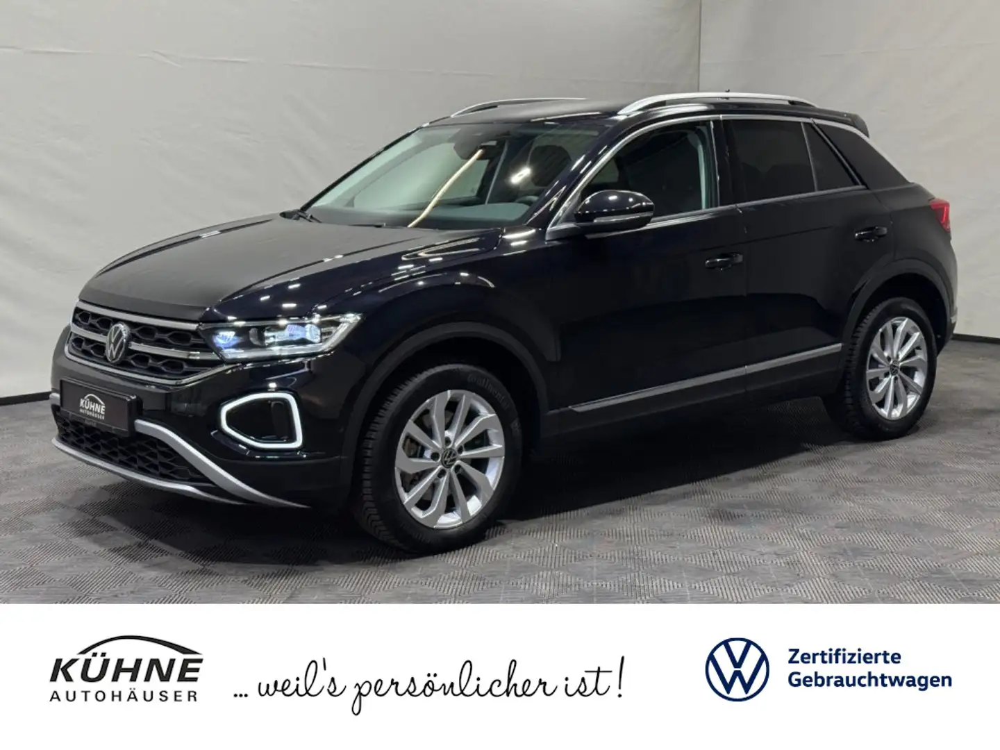 Volkswagen T-Roc T-ROC Style 2.0 TDI DSG | AHK LED NAVI ACC DAB Schwarz - 1