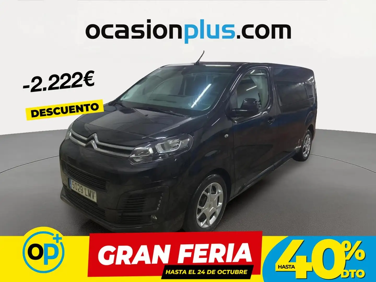 Citroen SpaceTourer BlueHDI M Business 120 Negro - 1