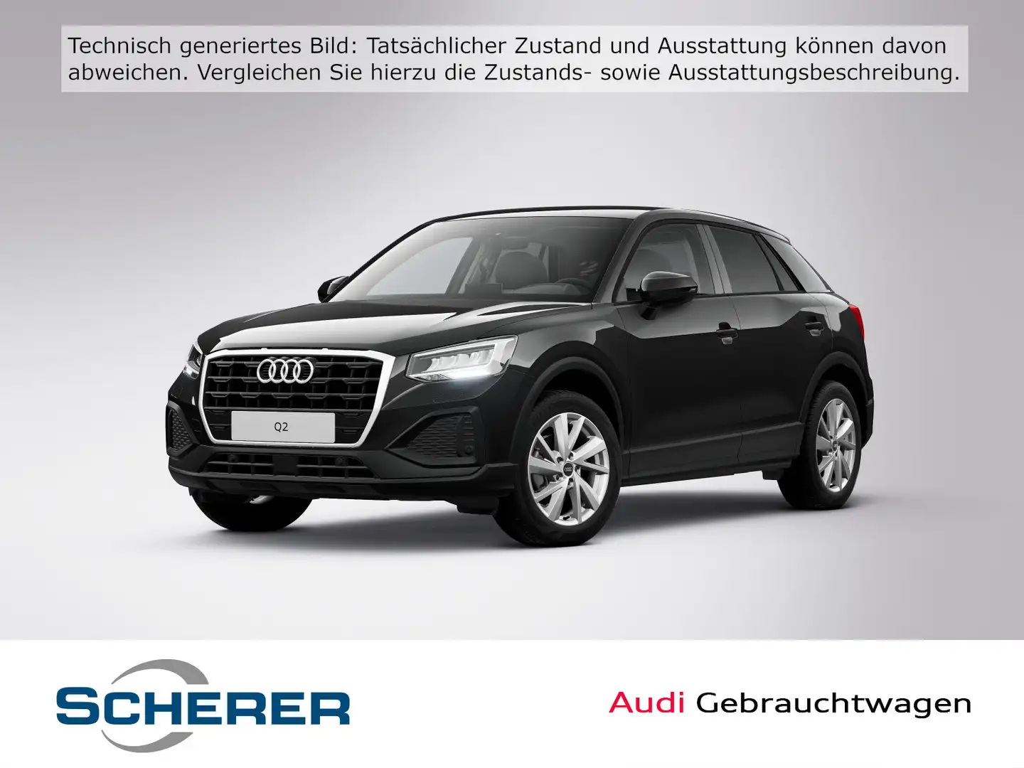 Audi Q2 35 TFSI LED KAMERA NAVI PDC SHZ Schwarz - 1