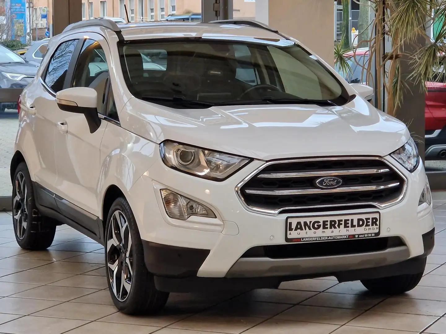 Ford EcoSport EcoSport 1.0 EcoBoost Titanium X*NAV*SHZ*RFK* Weiß - 1