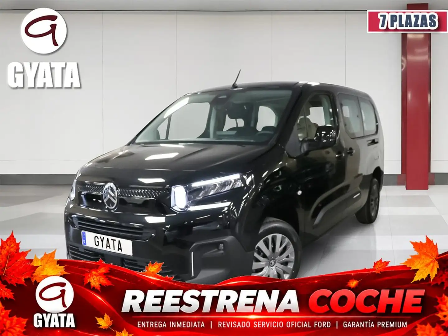 Citroen Berlingo Combi BlueHDi S&S Talla XL Plus 100 Negro - 1