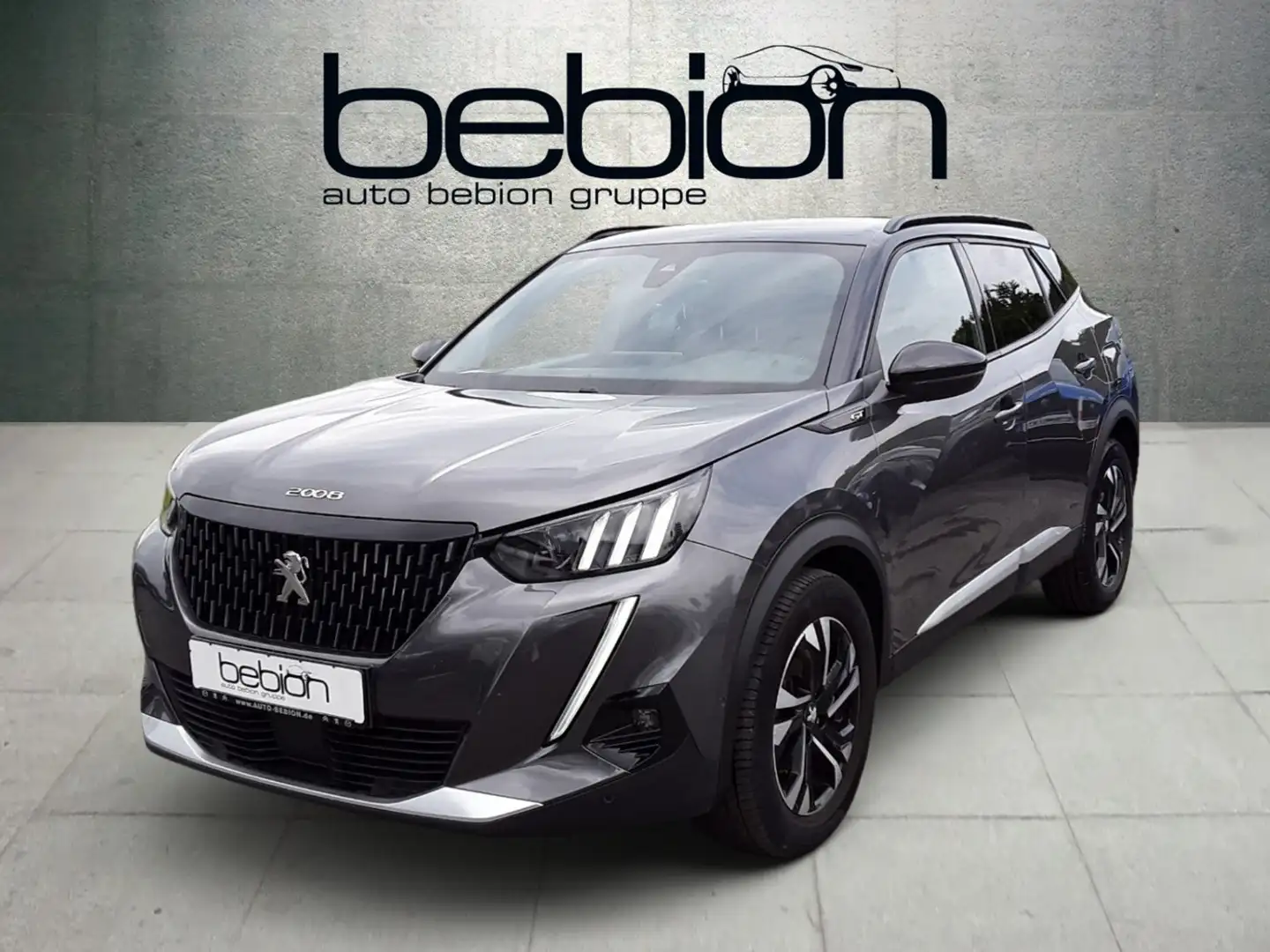Peugeot 2008 1.2 PureTech 130 GT Navi PDC LED KeyLess Grijs - 1