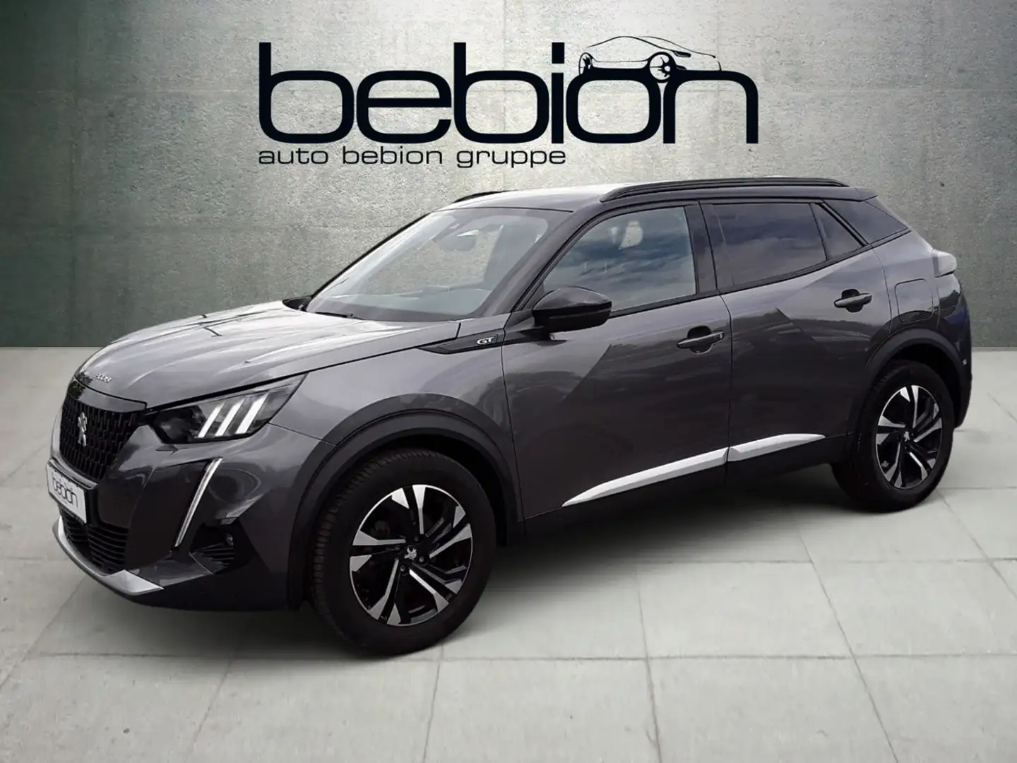 Peugeot 2008 1.2 PureTech 130 GT Navi PDC LED KeyLess Grijs - 2