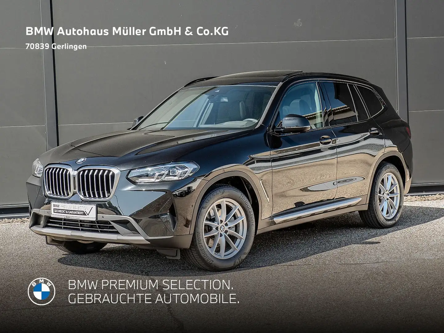BMW X3 xDrive20i A GSD AHK AdaptLED Kamera HiFi 1VB Schwarz - 2