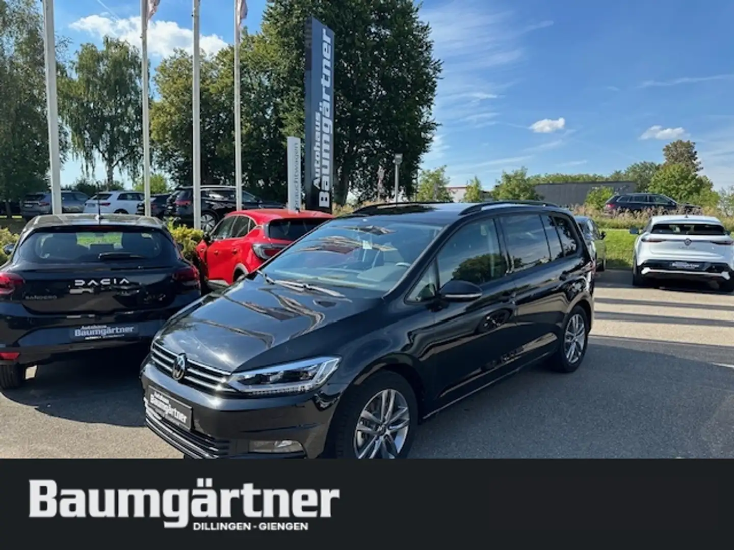 Volkswagen Touran Comfortline 1.5 TSI DSG Kamera/PDC/Sitzh. Noir - 1