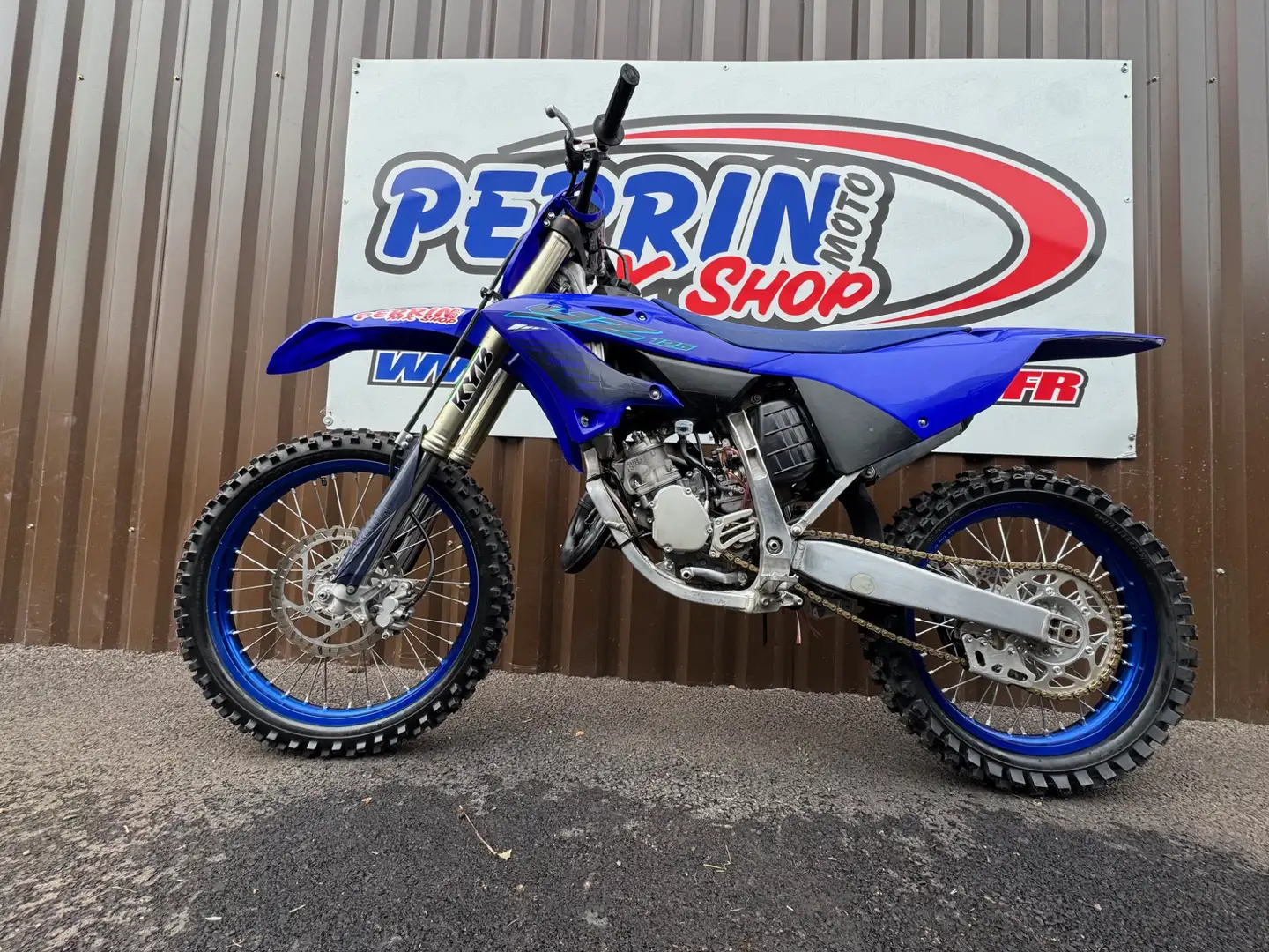 Yamaha YZ 125 Blau - 1