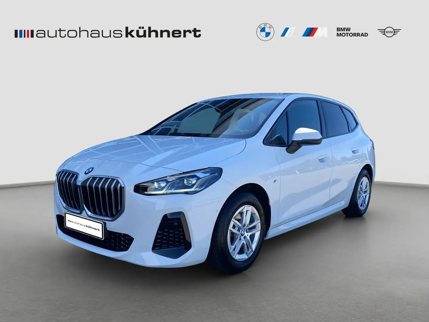 BMW 218 i Active Tourer ///M-Sport adapt.Fw. SpurAss AHK Blanc - 1