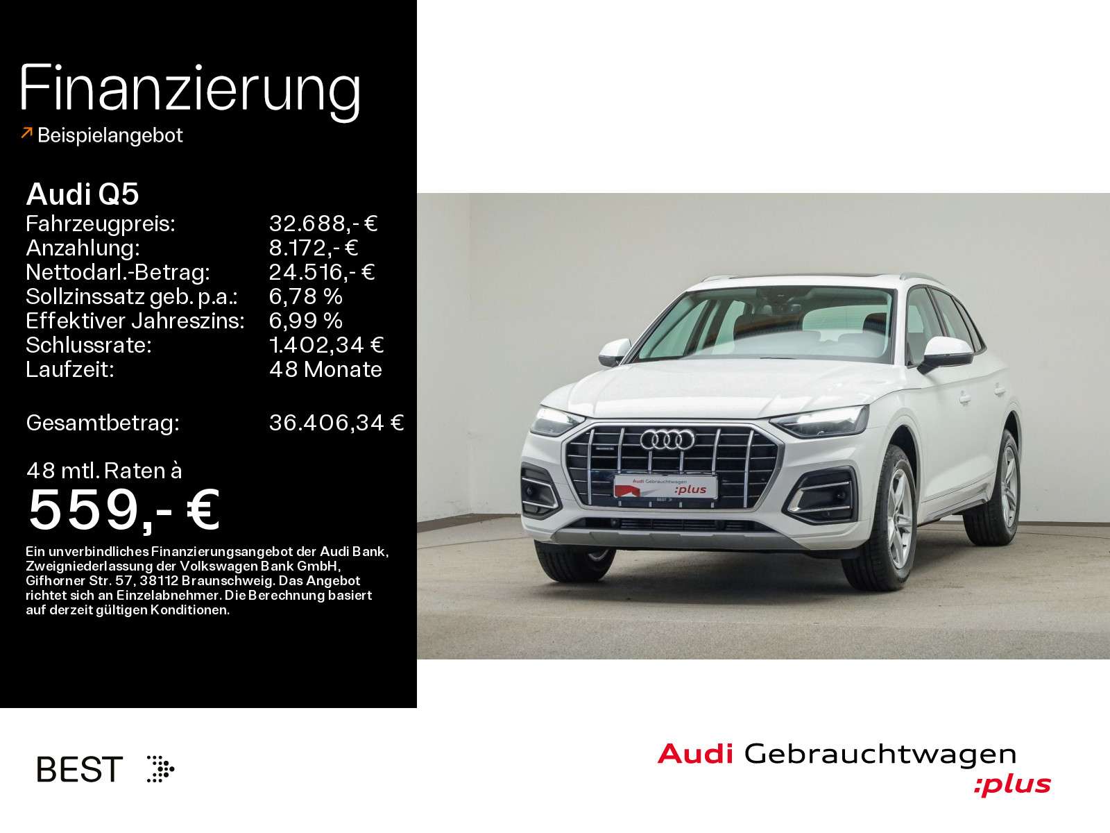Second hand Audi Q5 2.0